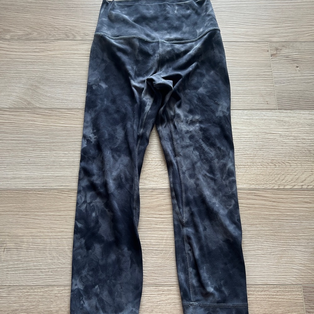 Lululemon Athletica grey diamond dye  Leggings